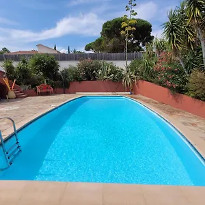  Villa Palm' Issambres 6-8 Personnes Avec Piscine Et Jardin Privés